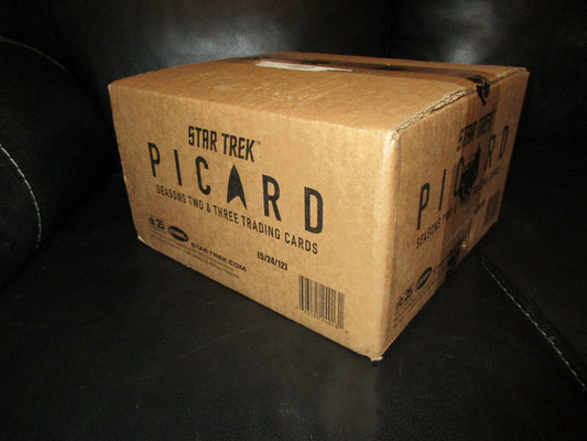 Star Trek Picard Season 2 & 3 Factory Sealed Case of 12 Boxes (2024 Rittenhouse Archives)