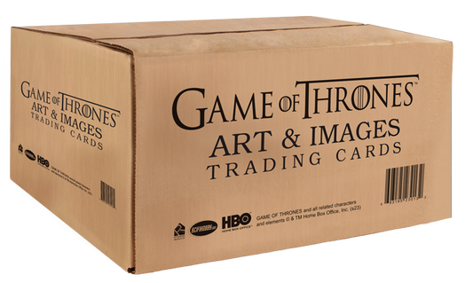 Game of Thrones Art & Images Trading Cards Factory Sealed Case of 12 Boxes (2023 Rittenhouse Archives)