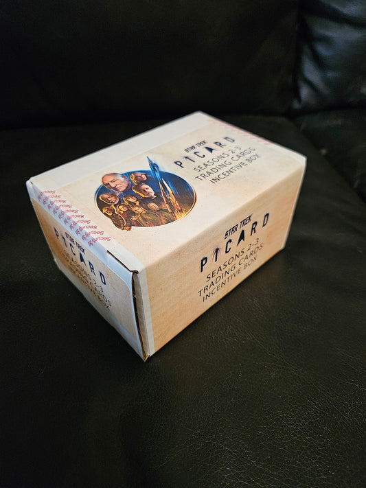 Star Trek Picard Season 2 & 3 Factory Sealed Incentive / Archive Box (2024 Rittenhouse Archives)