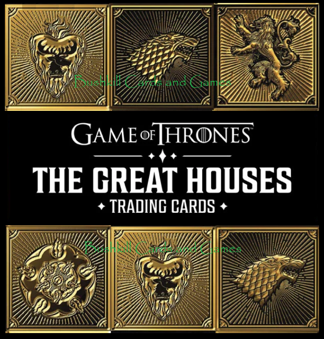 Game of Thrones The Great Houses Trading Cards Official Album/Binder (2025 Rittenhouse Archives) (PRE-SALE 12/10/2025)