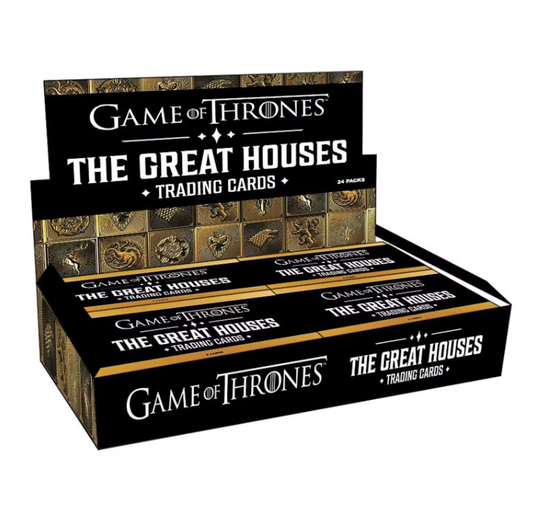 Game of Thrones The Great Houses Trading Cards Factory Sealed Box (2025 Rittenhouse Archives) (PRE-SALE 12/10/2025)