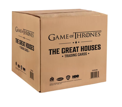 Game of Thrones The Great Houses Trading Cards Factory Sealed Case of 20 Boxes (2025 Rittenhouse Archives) (PRE-SALE 12/10/2025)