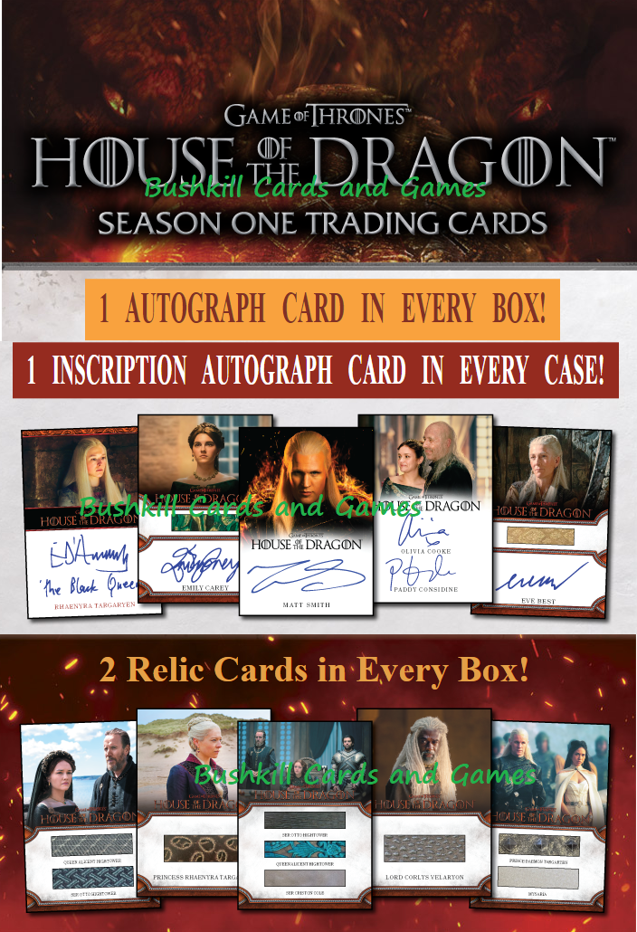 Game of Thrones House of the Dragon Season 1 Factory Sealed Box (2024 Rittenhouse Archives)