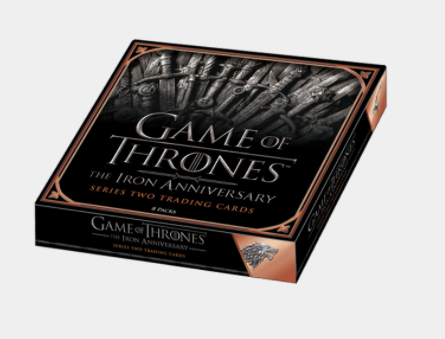Game of Thrones The Iron Anniversary Series 2 Trading Cards Factory Sealed Box (2021 Rittenhouse Archives)