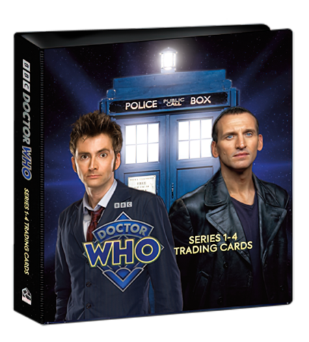 Dr. Who Seasons 1-4 Trading Cards Official Album/Binder (2023 Rittenhouse Archives)