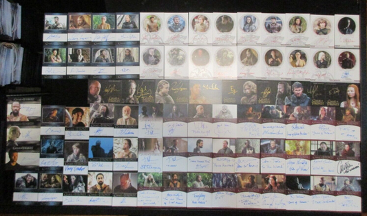 Game of Thrones The Complete Series Volume 2 Near Master Set with Parallels (2022 Rittenhouse Archives)