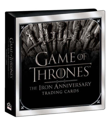 Game of Thrones The Iron Anniversary Trading Cards Official Album/Binder (2021 Rittenhouse Archives)