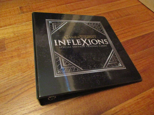 Game of Thrones Inflexions Trading Cards Official Album/Binder (2019 Rittenhouse Archives)