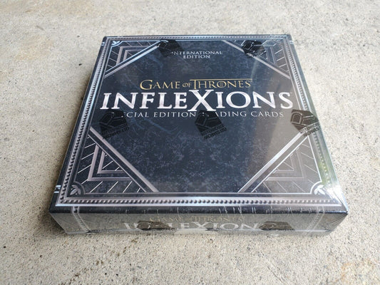Game of Thrones Inflexions Trading Cards Factory Sealed INTERNATIONAL Box (2019 Rittenhouse Archives)