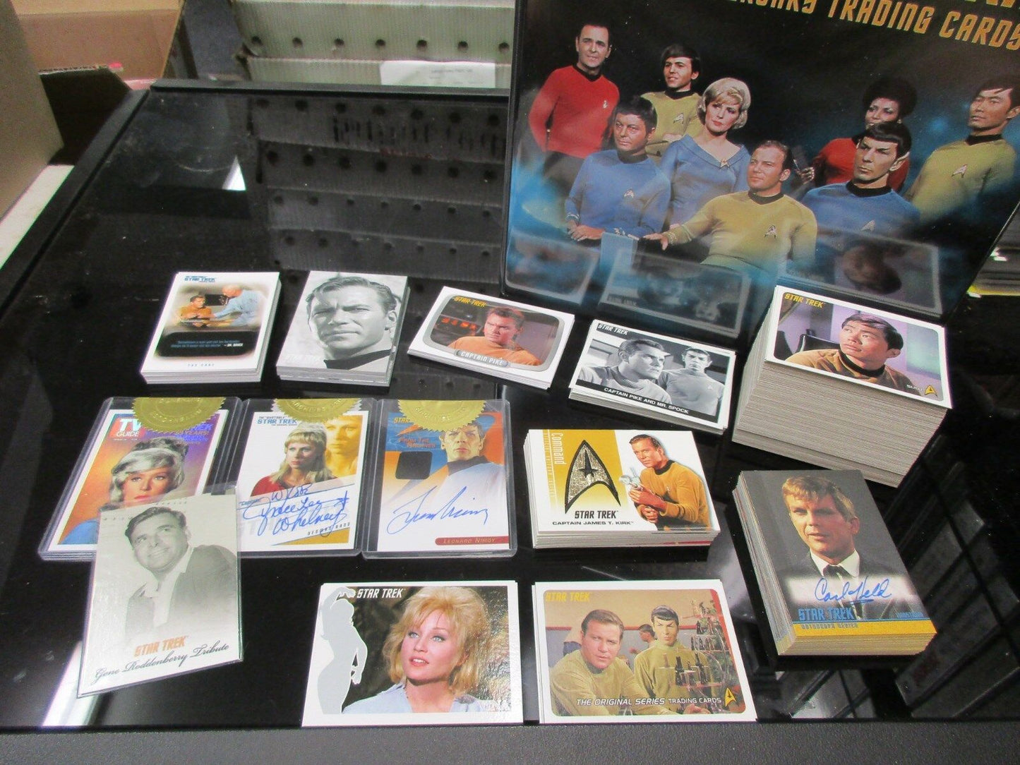 Star Trek 40th Anniversary of The Original Series (Series 1) Master Set with Binder (2006 Rittenhouse Archives)