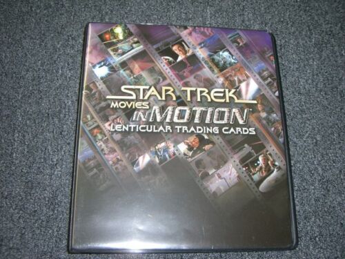 Star Trek The Movies In Motion Trading Cards Official Album / Binder **DAMAGED** (No Promo, No Autograph) (2008 Rittenhouse Archives)