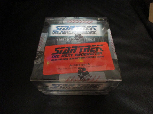 Star Trek The Next Generation Archives & Inscriptions Factory Sealed ARCHIVE BOX (2022 Rittenhouse Archives)