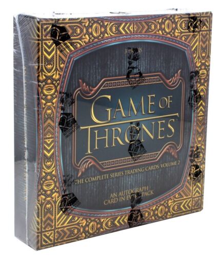 Game of Thrones The Complete Volume 2 Trading Cards Factory Sealed Box (2022 Rittenhouse Archives)