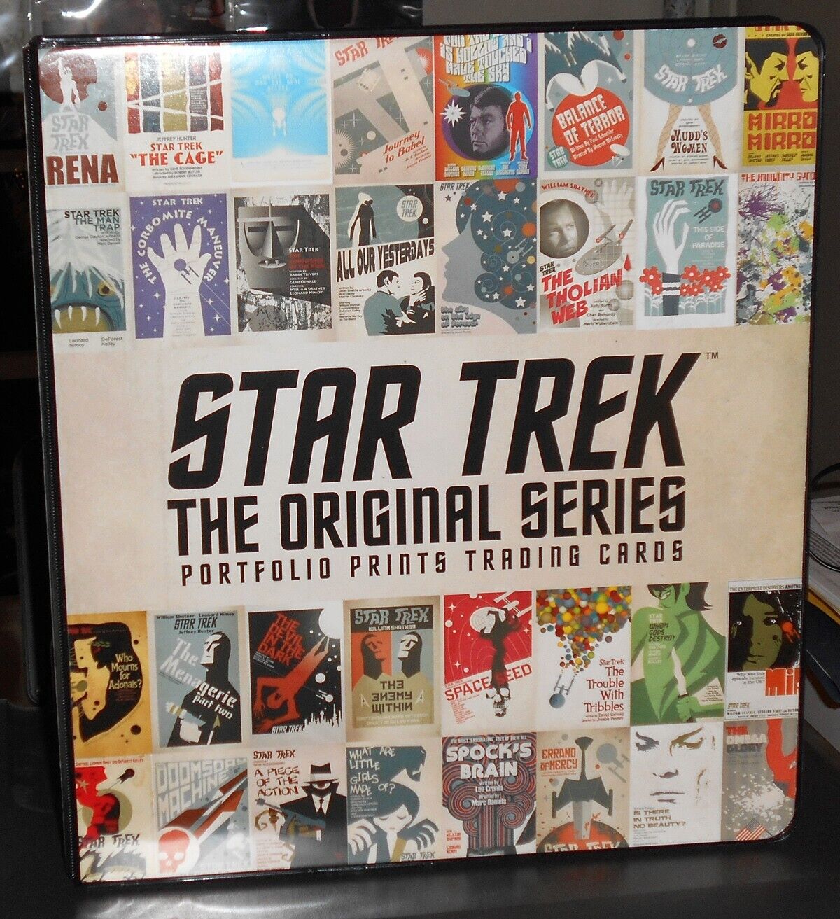 Star Trek The Original Series Portfolio Prints Official Album/Binder (2014 Rittenhouse Archives)