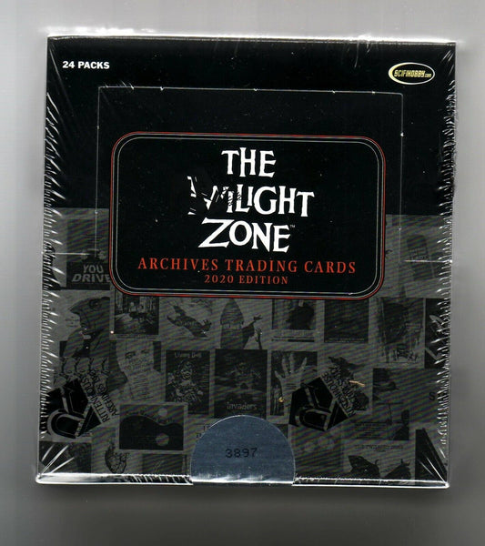 The Twilight Zone Archives Trading Cards Factory Sealed Box w/ 2 Autographs (2020 Rittenhouse Archives)