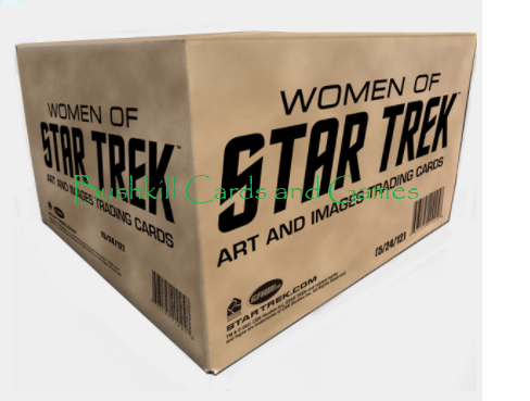 Women of Star Trek Art & Images Trading Cards Factory Sealed 12-Box Case (2021 Rittenhouse Archives)
